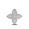 White Gold Pendant Lily With Diamonds