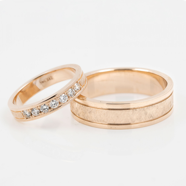 Wedding Gold Rings WED-64