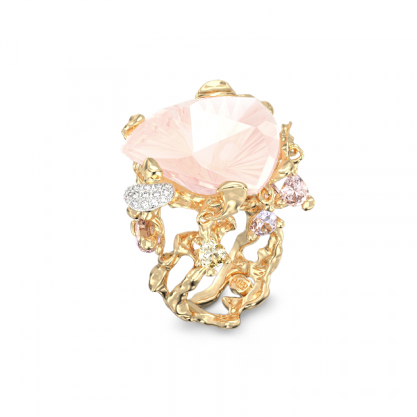 Kollasest kullast sõrmus 