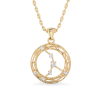 Galaxy Yellow Gold Pendant