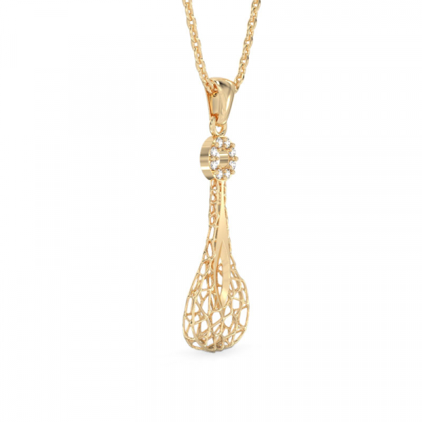 Kollasest kullast ripats