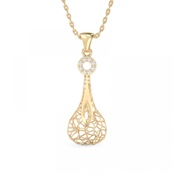 Kollasest kullast ripats