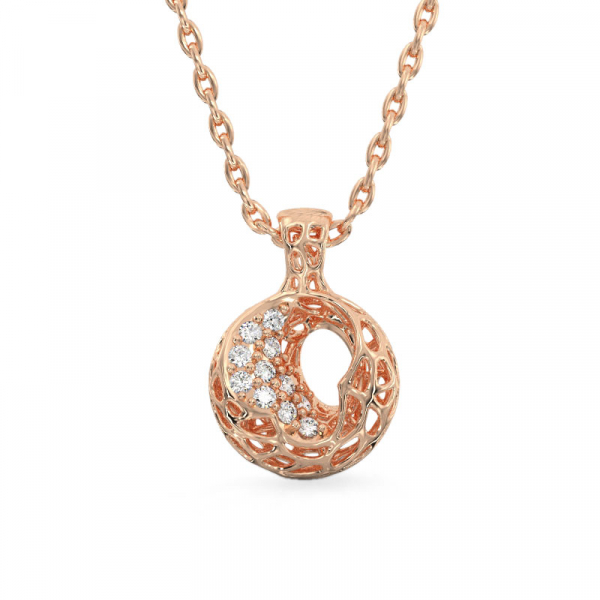 Mystical  Pendant From Rose Gold