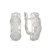 White Gold Earrings