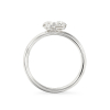  White gold ring “Four-leaf Clover”