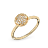 Yellow gold ring “Four-leaf Clover”