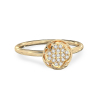 Yellow gold ring “Four-leaf Clover”