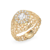 Chic Yellow Gold Ring