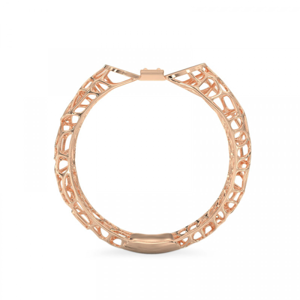 Coral Rose Gold Ring