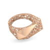 Spider Web Rose Gold Ring
