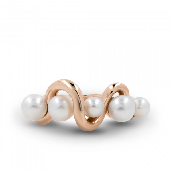Gold Ring With Pearl