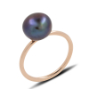 Gold Ring With Large Pearl