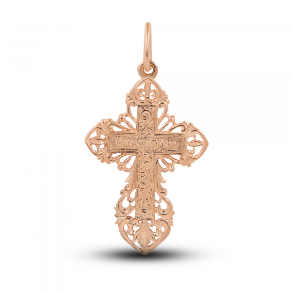 Золотой православный крест