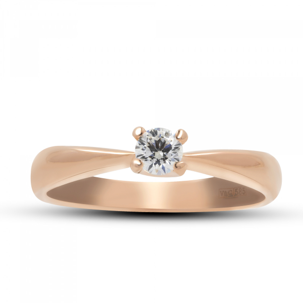 Kuldsõrmus teemandiga