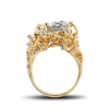 Золотое кольцо с бриллиантами  